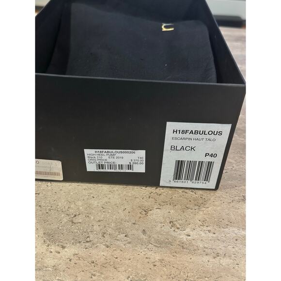 NEW Maje Fabulous Leather Pumps Black size 40 - Picture 5 of 10